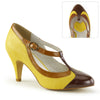 PEACH-03 Pumps Gelb | Pin Up Couture