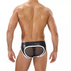 Schwarzer Pilot Empty Bottom-Slip von TOF Paris – Ansicht 8