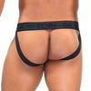 Schwarzer Pilot-Jockstrap von TOF Paris – Ansicht 7
