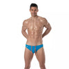 Badehose Mini Briefs Türkis - Slim Fit, schnelltrocknend & elegant | TOF Paris