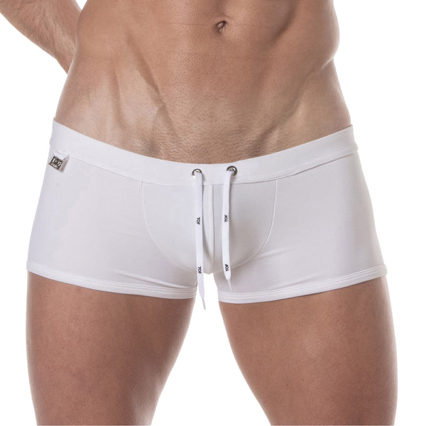 Badehose Slim-Fit Weiß - Komfort & Langlebigkeit für Strandfans | TOF Paris