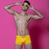 Badehose Slim-Fit in Gelb - Komfort & Stil für den Sommer | TOF Paris