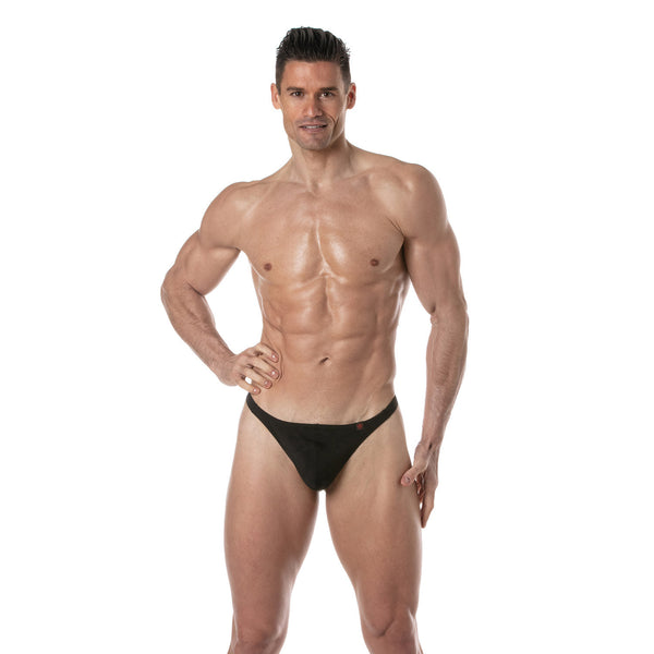 Badeslip Herren Schwarz - Slim Fit mit Komfort & Paris-Design | TOF Paris
