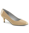 KITTEN-01 Pumps Beige Lack EUR 41 | Pleaser Pink Label SALE