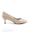 KITTEN-01 Pumps Beige Lack EUR 41 | Pleaser Pink Label SALE