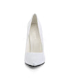SEDUCE-420 Pumps Lack Weiß | Pleaser SALE