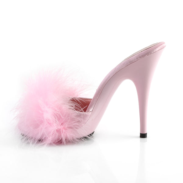 POISE-501F Pantoletten Baby Pink | Fabulicious