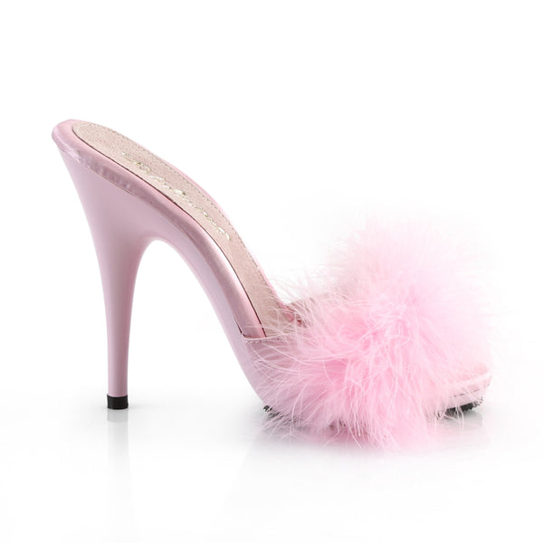 POISE-501F Pantoletten Baby Pink | Fabulicious