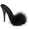 POISE-501F Pantoletten Schwarz | Fabulicious