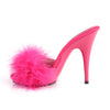 POISE-501F Pantoletten Hot Pink | Fabulicious