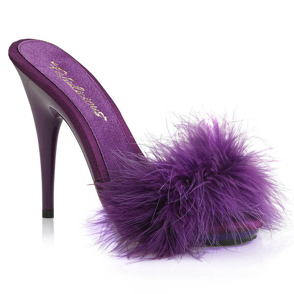 POISE-501F Pantoletten Lila | Fabulicious