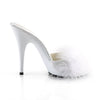 POISE-501F Pantoletten Weiß | Fabulicious