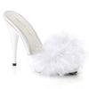 POISE-501F Pantoletten Weiß | Fabulicious