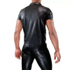 Polo-Shirt, Schwarz mit edlem Glanz - sexy & hauteng | TOF Paris