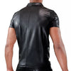 Polo-Shirt, Schwarz mit edlem Glanz - sexy & hauteng | TOF Paris