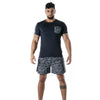Blaues T-Shirt von TOF Paris – Ansicht 2