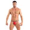 Jockstrap Herren Rot - Bunter Bund, sexy & atmungsaktiv | TOF Paris