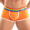Herren Trunk Pride - Bunte Regenbogen-Bund, Ultraweich, Orange | TOF Paris