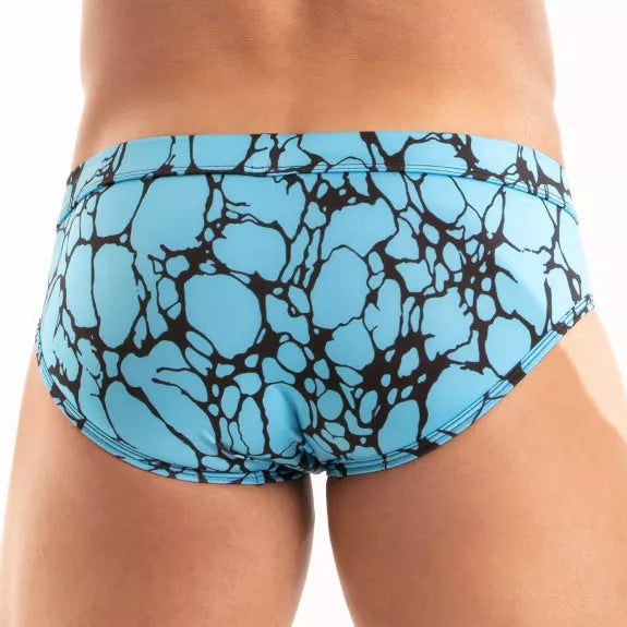 Herren Badehose blau - ergonomisch, elastisch & sportlich elegant | TOF Paris
