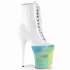 PSP Schuhschoner Regenbogen Samt im Sockenstil (1 Paar) von Pleaser