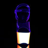 RAINBOW-308UV Plateau Sandaletten Mehrfarbig UV | Pleaser