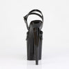 RAZZLE-809 Plateau Sandaletten Schwarz von Pleaser – Ansicht 4