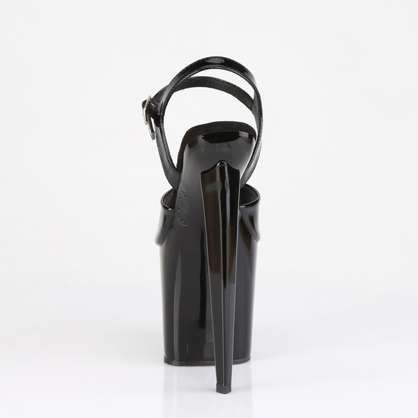 RAZZLE-809 Plateau Sandaletten Schwarz von Pleaser – Ansicht 4