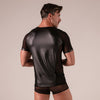 Rebel T-Shirt Schwarz von Absolu Male – Ansicht 7