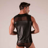 Rebel Tanktop Schwarz von Absolu Male – Ansicht 8