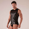 Rebel Tanktop Schwarz von Absolu Male – Ansicht 4
