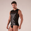 Rebel Tanktop Schwarz von Absolu Male – Ansicht 7