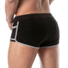 Shorts Retro Fit mit Push-Up & atmungsaktivem Stretchstoff, Schwarz | TOF Paris