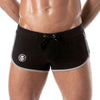 Shorts Retro Fit mit Push-Up & atmungsaktivem Stretchstoff, Schwarz | TOF Paris