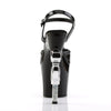 REVOLVER-709 Plateau Sandaletten Schwarz Lack | Pleaser