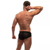 Slips Herren Schwarz - Slim Fit mit elastischer Spitzenkante | TOF Paris