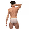 Slip Riviera Weiß - Slim Fit, elastische Spitze, Paris Design | TOF Paris