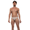String Slip Weiß mit elastischer Spitzenkante| TOF Paris