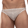 String Slip Weiß mit elastischer Spitzenkante  | TOF Paris