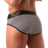 Herren Slip Sailor, Schwarz - Moderner Komfort mit maritimem Design | TOF Paris