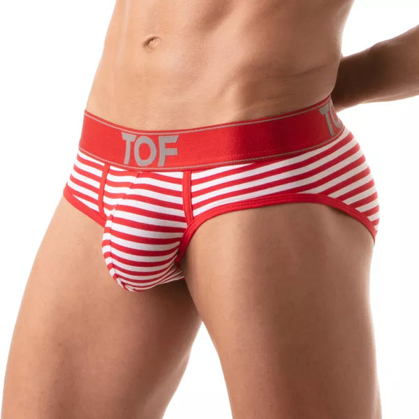 Herren Slip Sailor, Rot - Moderner Komfort mit maritimem Design | TOF Paris