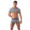 Blaues Sailor-Crop-Top von TOF Paris – Ansicht 5