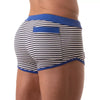 Blaue Sailor mini-Shorts von TOF Paris – Ansicht 4