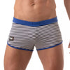 Blaue Sailor mini-Shorts von TOF Paris – Ansicht 2
