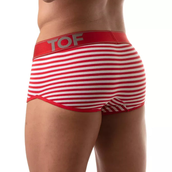 Rote Sailor-Boxershorts von TOF Paris – Ansicht 3