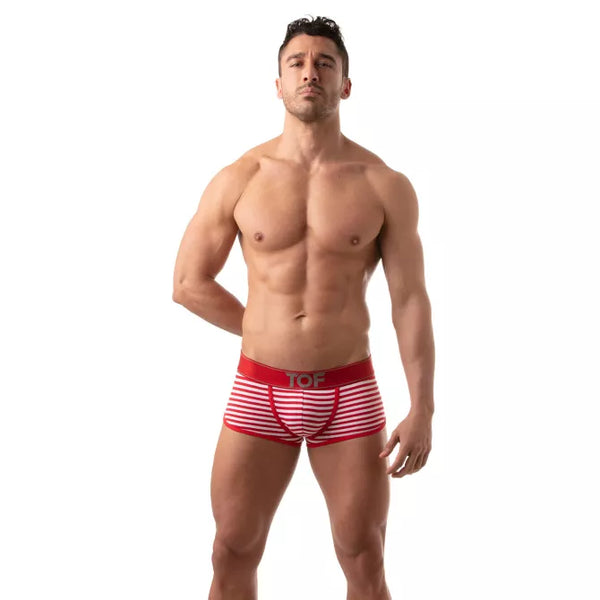 Rote Sailor-Boxershorts von TOF Paris – Ansicht 5