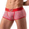 Rote Sailor-Boxershorts von TOF Paris – Ansicht 2