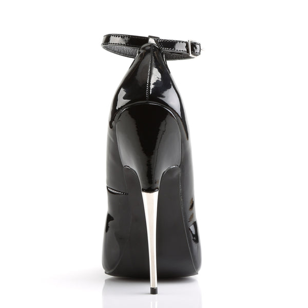 SCREAM-12 Pumps Schwarz Lack von Devious – Ansicht 4