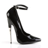 SCREAM-12 Pumps Schwarz Lack von Devious – Ansicht 5