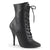 SEDUCE-1020 Stiefeletten Schwarz | Pleaser