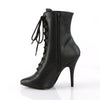 SEDUCE-1020 Stiefeletten Schwarz | Pleaser